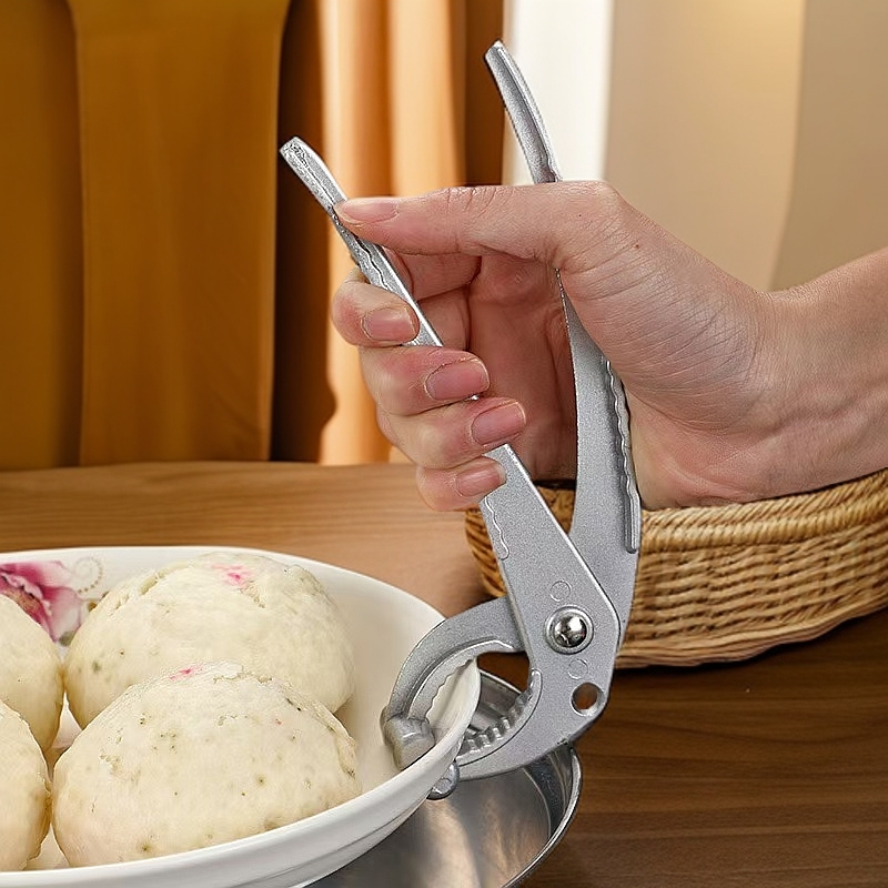 厨房用品铝合金防烫夹防烫手石锅夹铁盘夹防滑提盘器碟取碗夹器