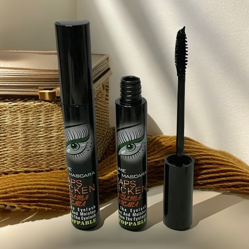 AJN001 lak 卷翘深邃睫毛膏拉长定型快干正品翘睫毛初学者增长