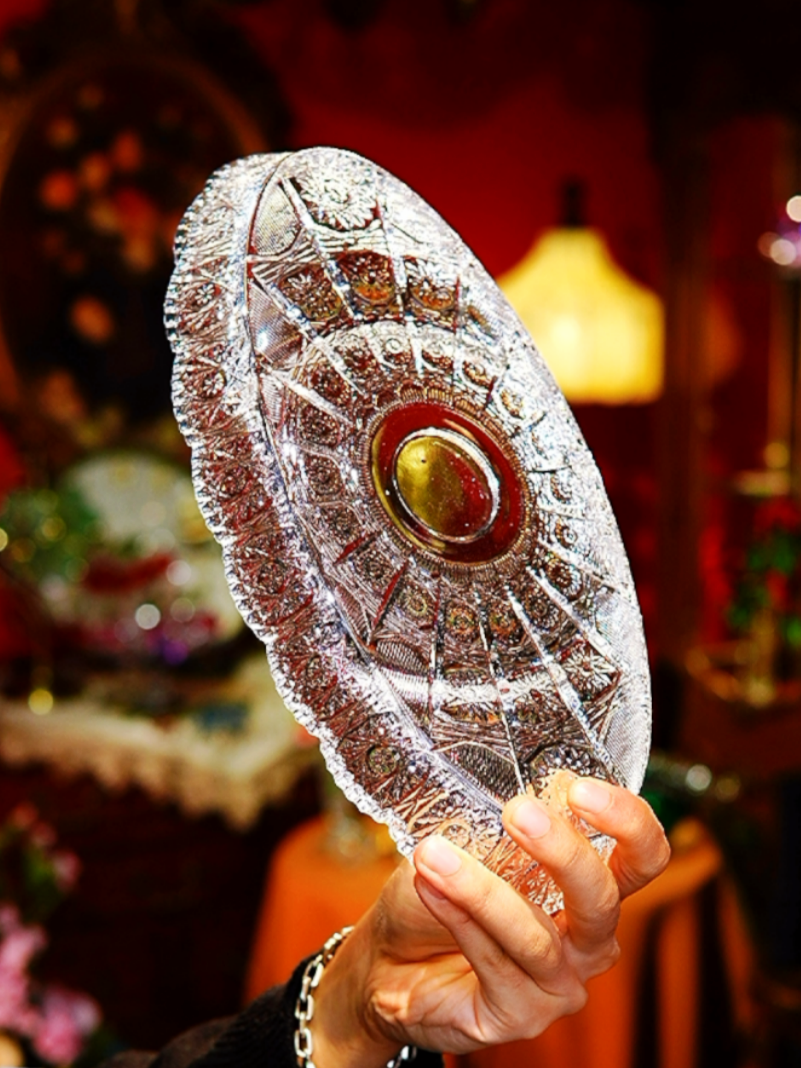 捷克太阳花椭圆盘凸面