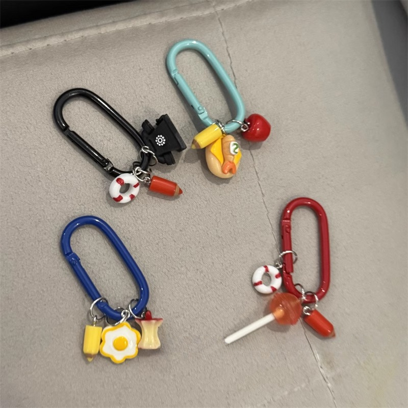 彩色多巴胺丨钥匙扣挂件小众精致可爱百搭个性创意diy挂饰包挂件