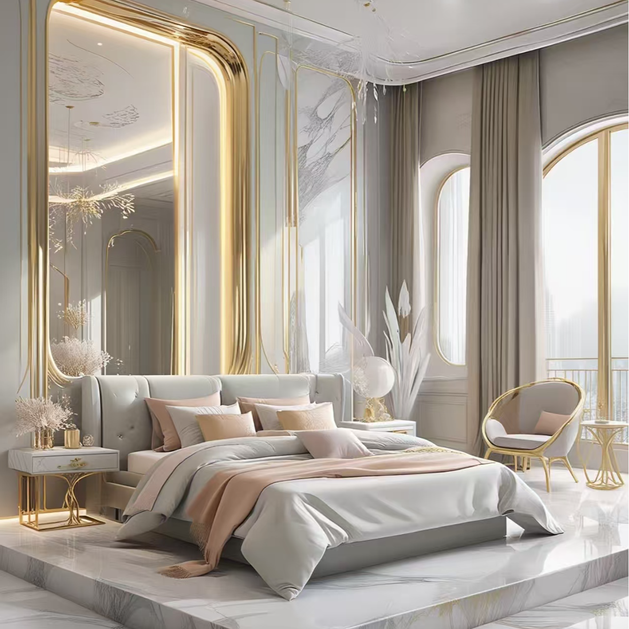 【 雅格娜 2025新款 】2025新款 高端全棉 绣花工艺四件套 