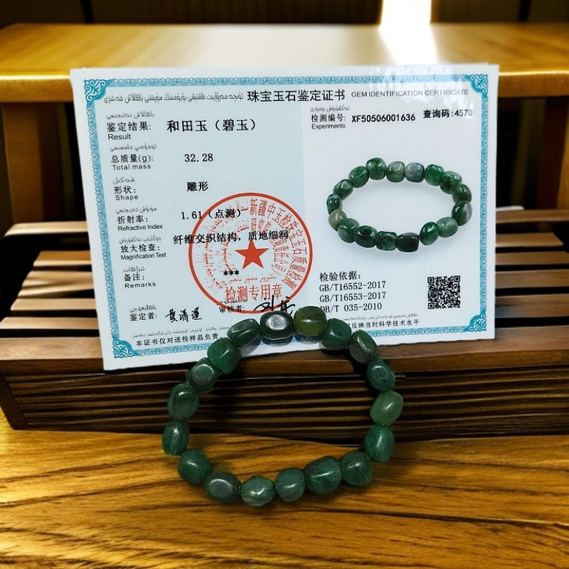 碧玉手链时尚单圈手串手链多样性发货