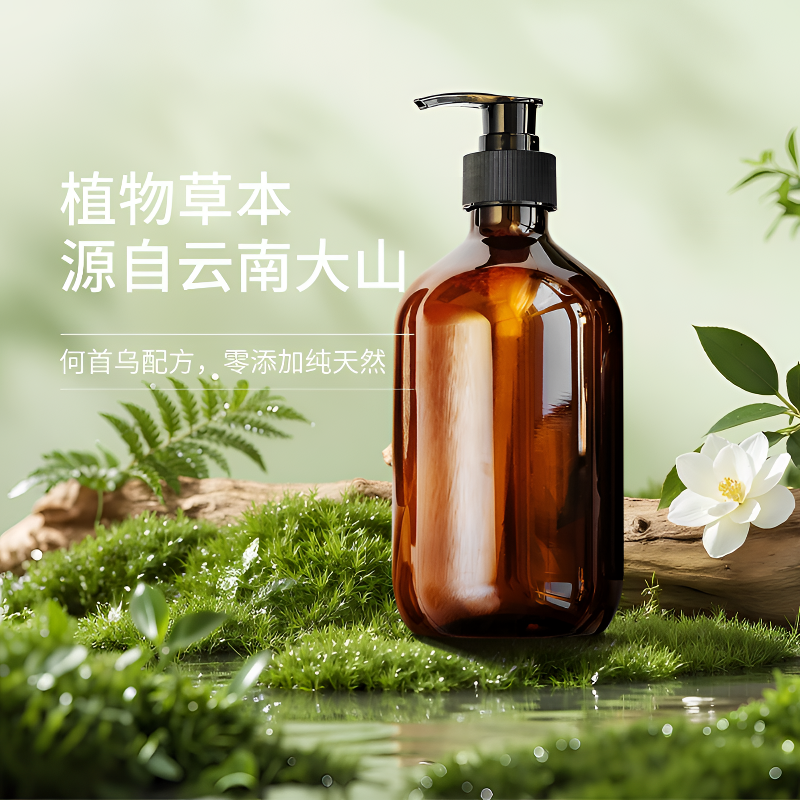 纯植物草本熬制洗发膏 -正装试用期20天