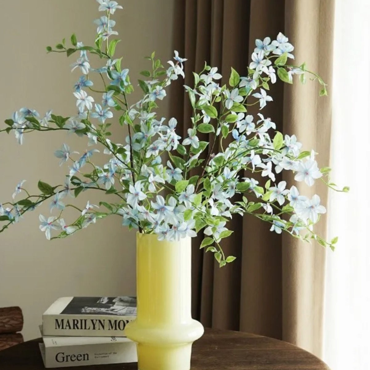 小清新室内插花仿真花七里香居家办公桌面装饰假花摆件人造花