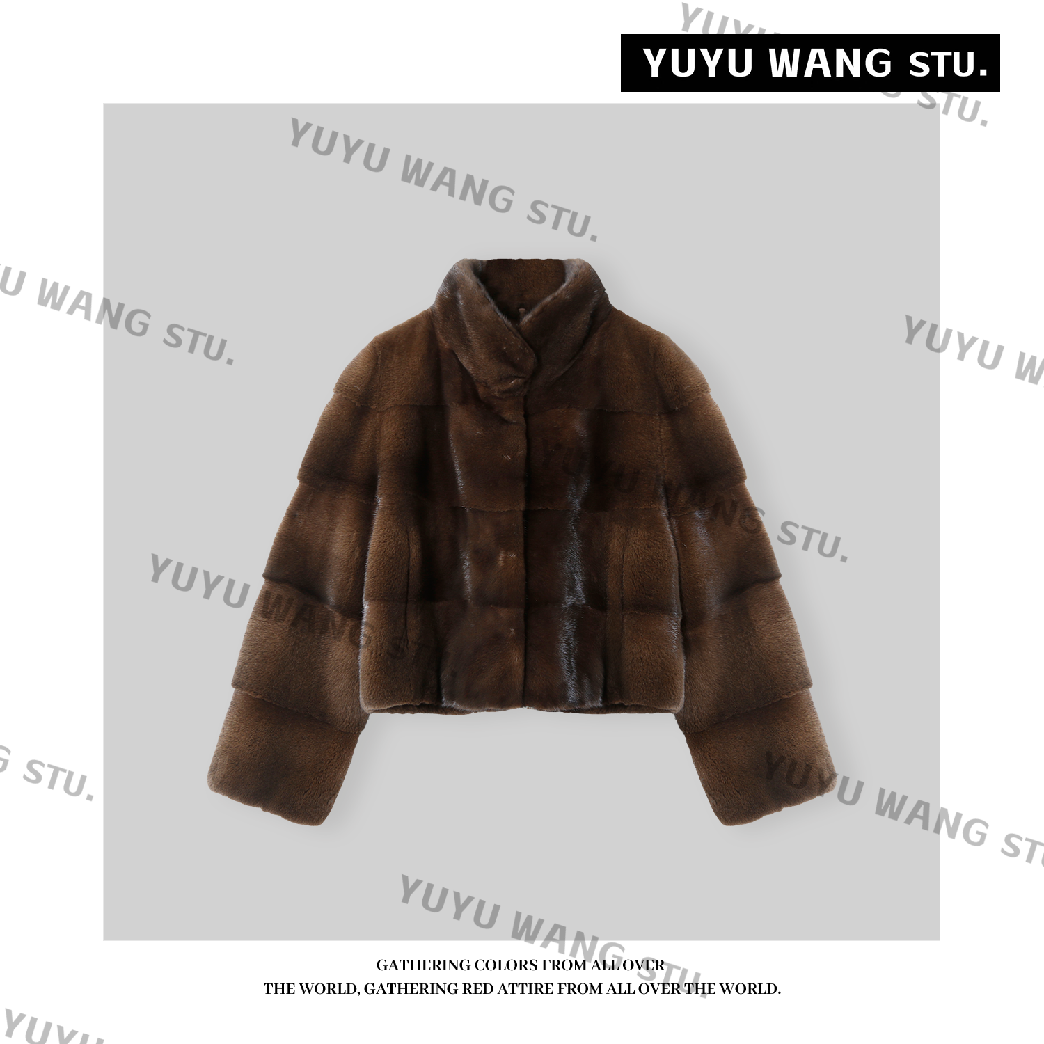 YUYU WANG【咖啡】皮草RB2SDRZ2658