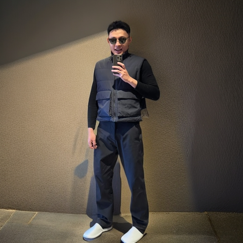 秋冬季新款加厚马甲男士潮流休闲百搭青年网红同款立领时尚坎肩