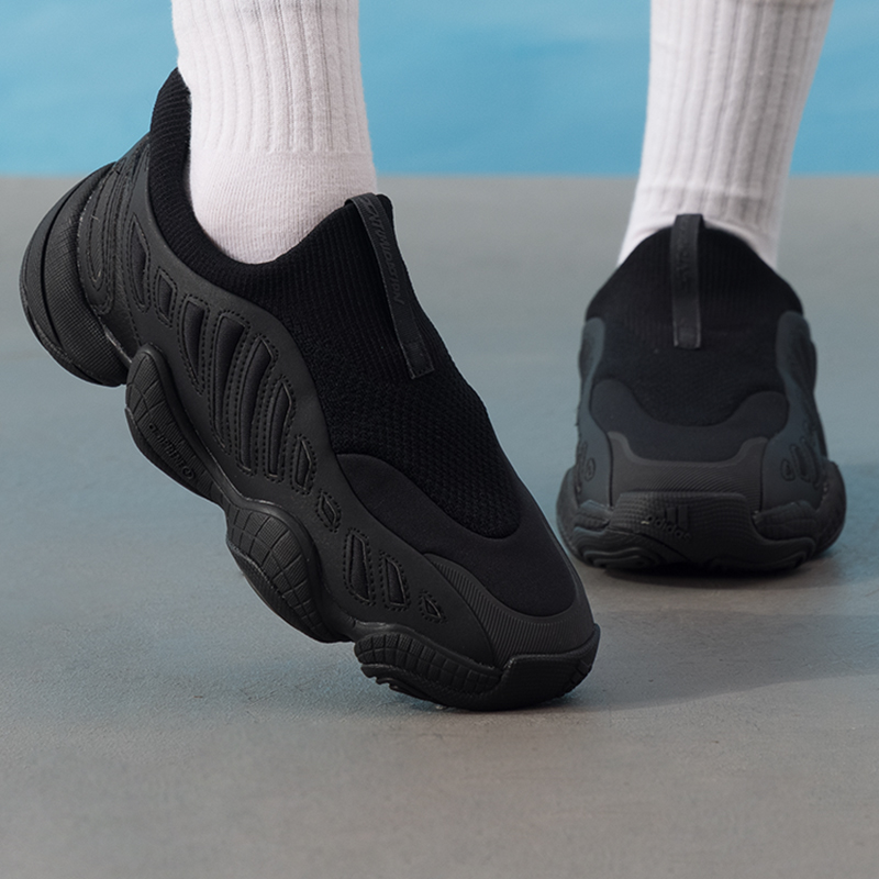 阿迪达斯三叶草男鞋女鞋秋冬新款休闲运动鞋复古黑色老爹鞋JS0823