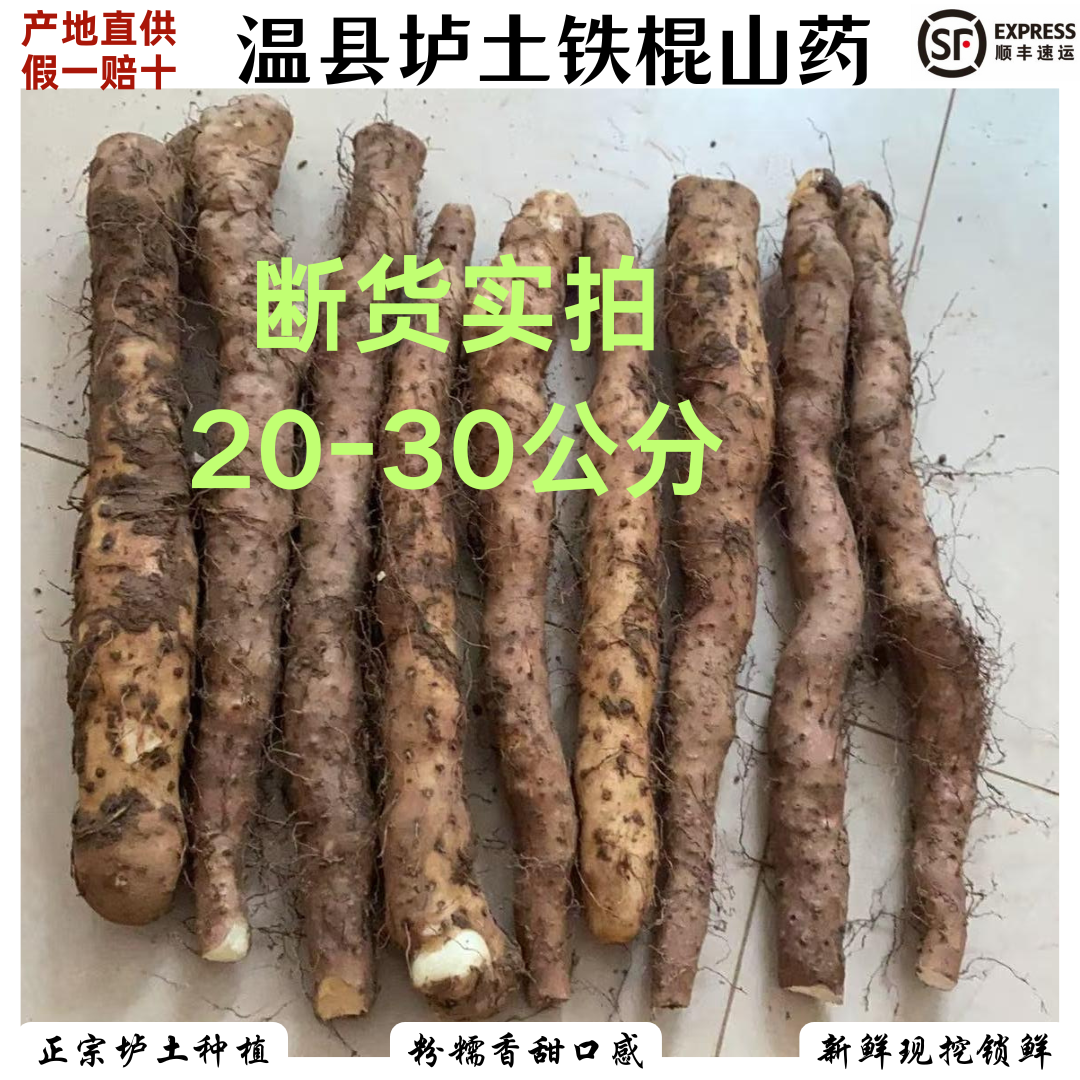 河南焦作温县垆土山药新鲜铁棍山药垆土铁棍山药正宗温县怀山药
