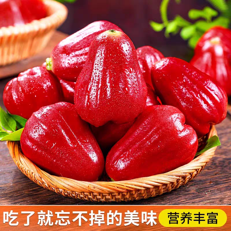 【顺丰/京东】海南三亚黑金刚莲雾清甜脆爽多汁新鲜应季仙女果水果