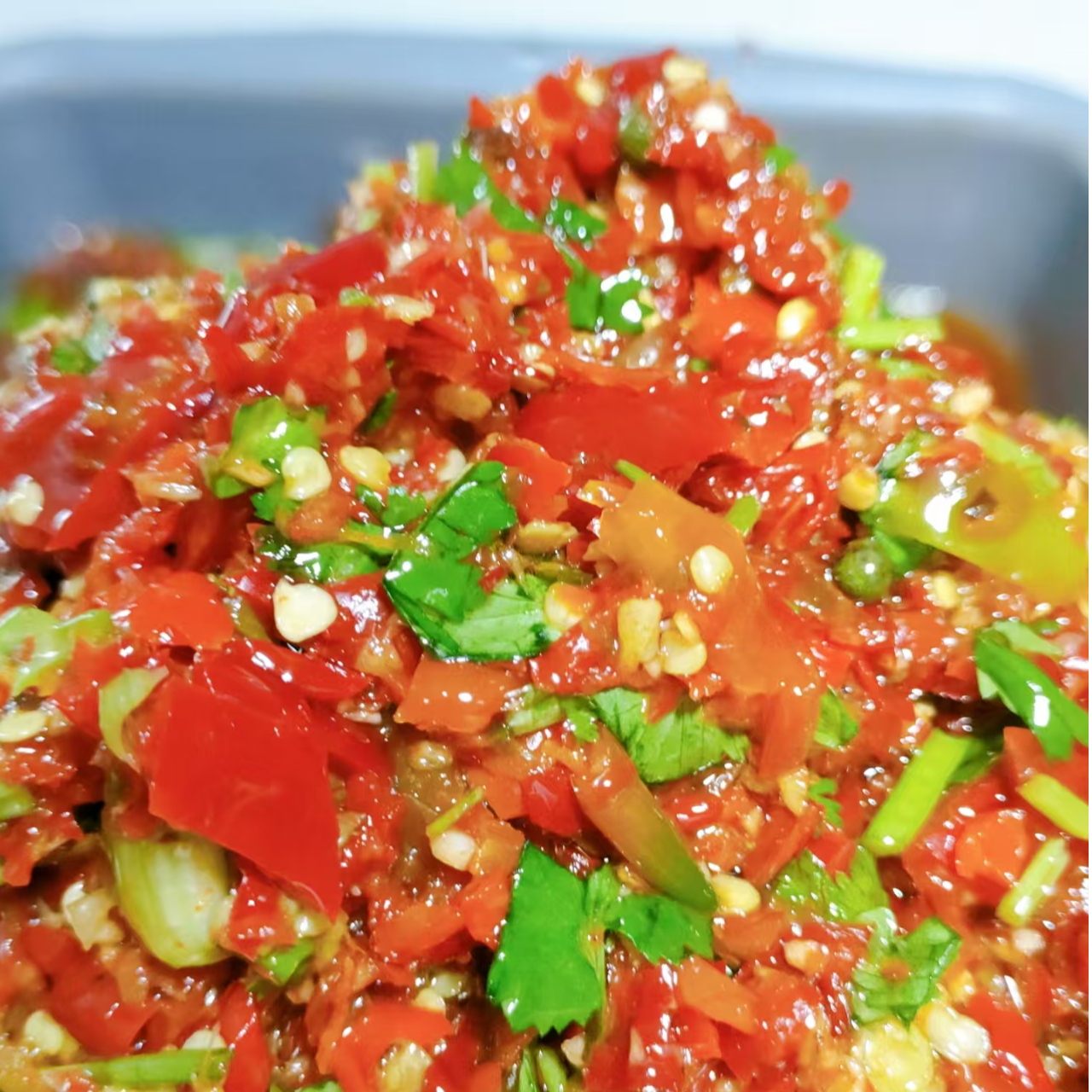 湖北竹溪特产青花椒剁椒酱下饭菜下饭神器网红下饭菜