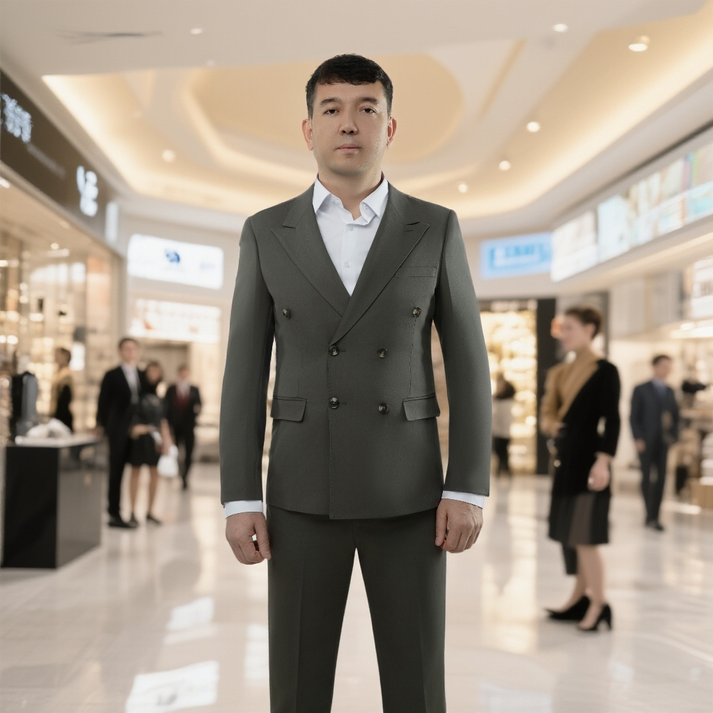 意大利版一套西装男士休闲西服修身商务正装时尚双面结婚毛呢职业