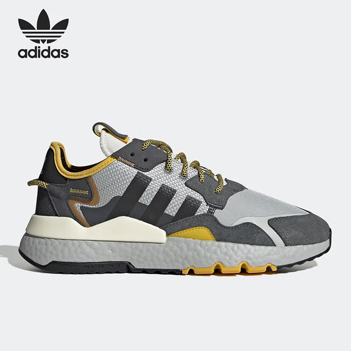 ADIDAS/阿迪达斯Nite Jogger男女休闲低帮运动休闲跑步鞋 GY0019