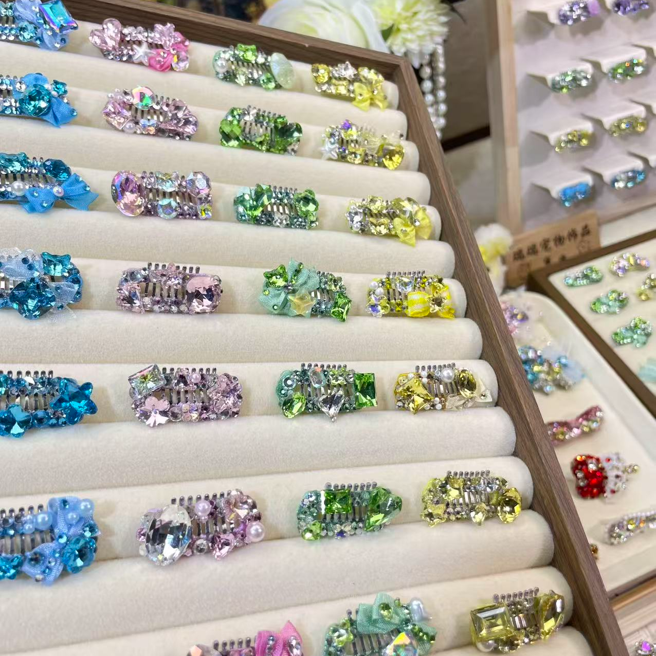 盲盒自拆！链接丨东洲发饰K9满钻宠物bb夹丨diy手作默认微瑕no退换