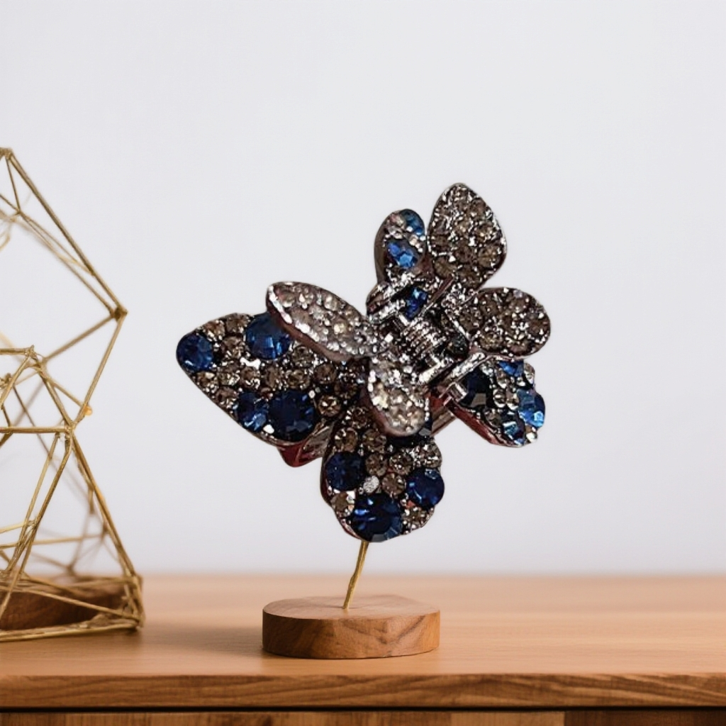 发夹气质发卡成人韩版精致优雅镶钻小抓夹