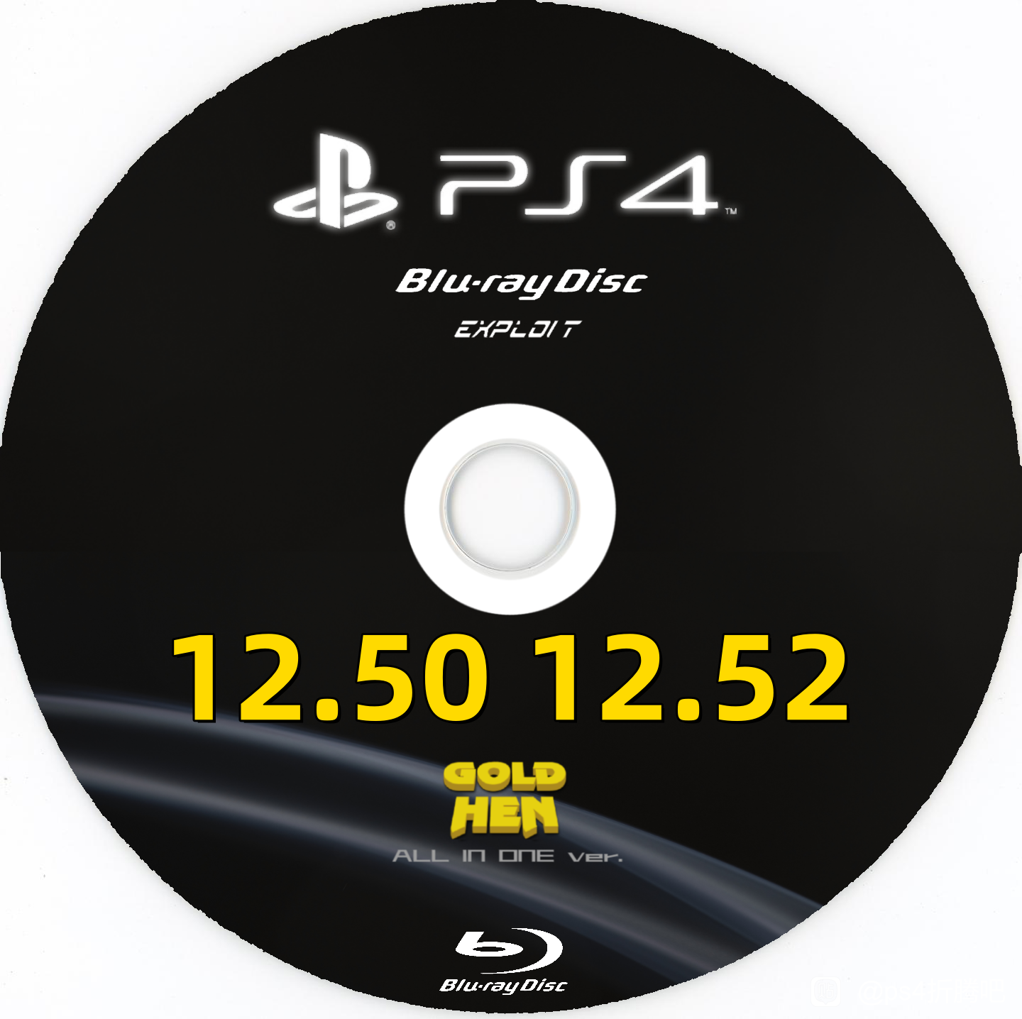 PS4蓝光折腾光盘系统9.0-12.52 12.50免U盘一键折腾新goldhen18.7