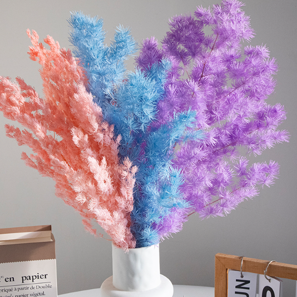 蓬莱松干花永生花花束装饰配饰花艺鲜花手工花束diy材料花店用品