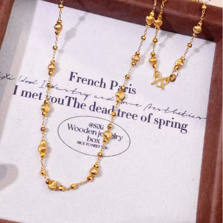 福韵天玺 铜合金项链 顺丰包邮《韵系列》猫眼项链链条气质百搭轻奢