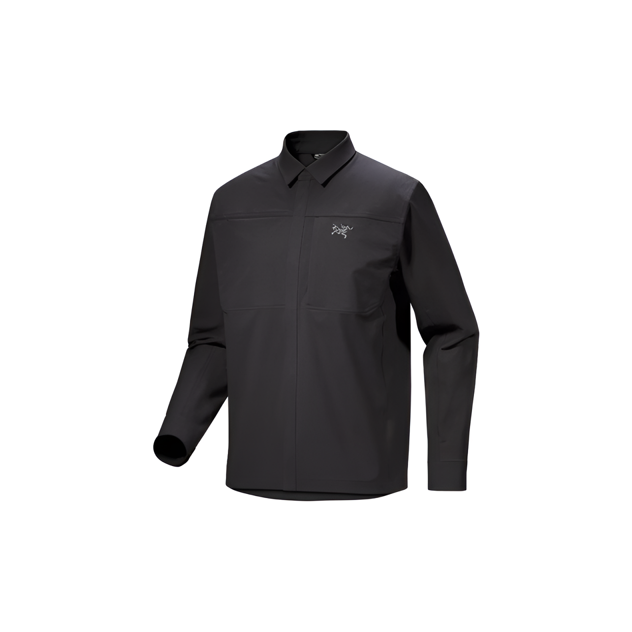 ARC'TERYX/始祖鸟 Cronin 黑色商务长袖男款防风潮流夹克外套衬衫