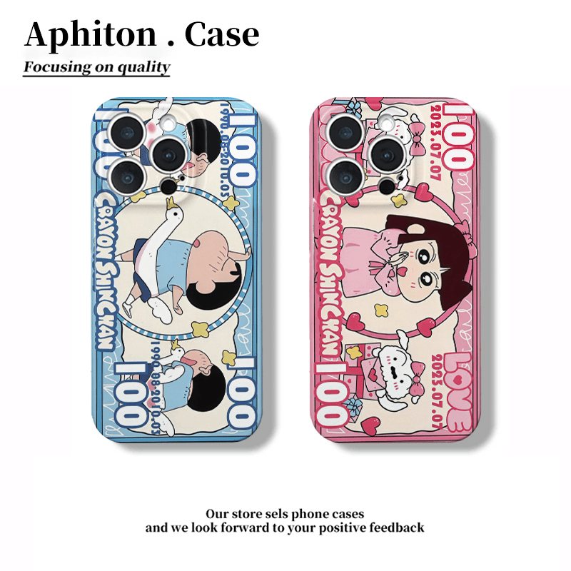 情侣款小新妮妮适用苹果16华为小米vivo oppo荣耀100手机壳菲林女