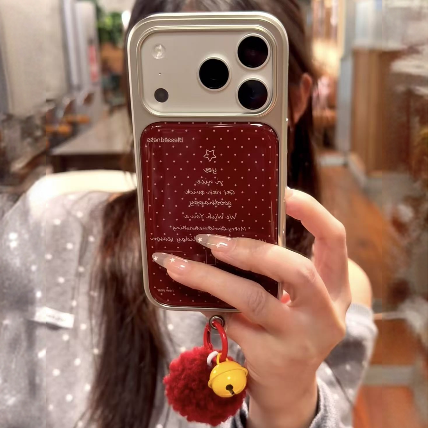 圣诞树适用苹果17手机壳iPhone16Pro/12/15Pro女/14proMax