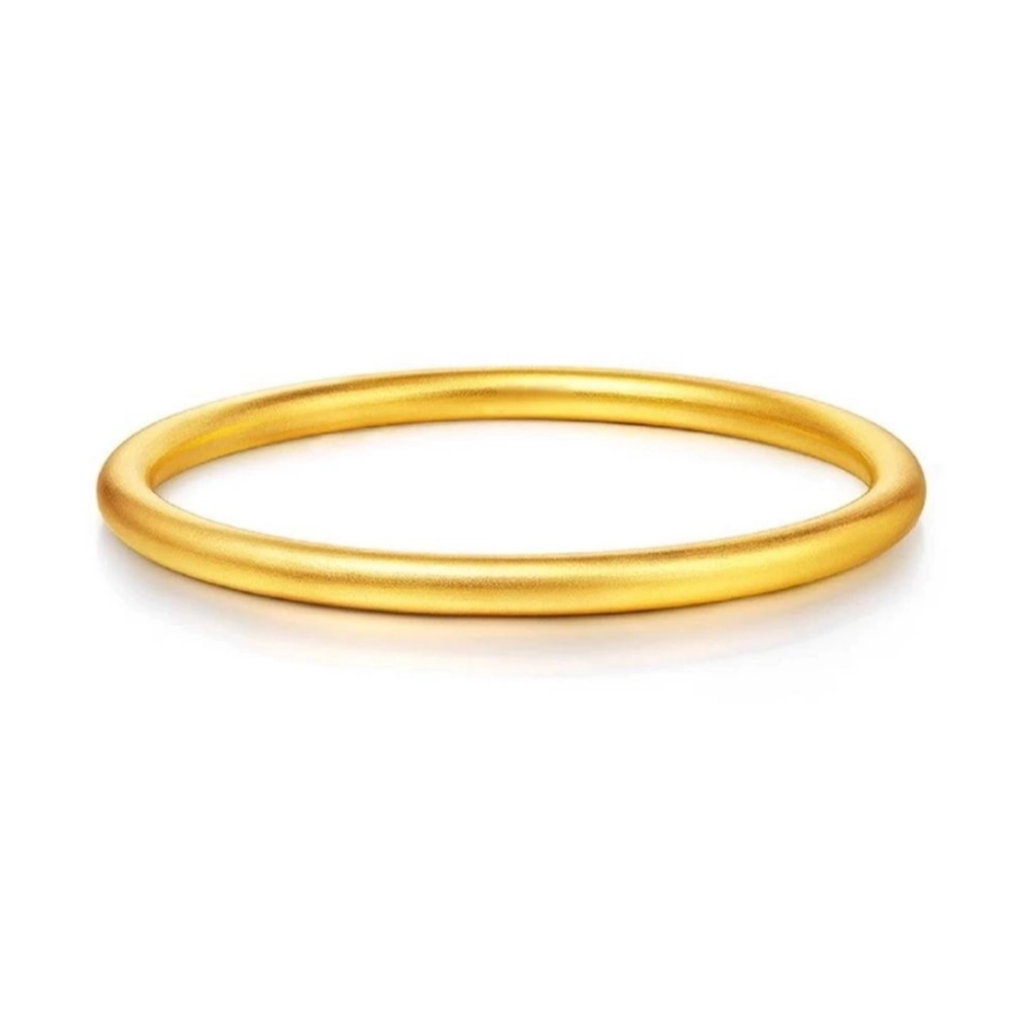 铜合金手镯 古法素圈手镯手工精品仿黄金里外一色不掉色仿黄金