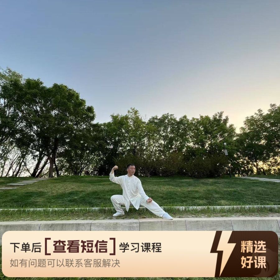 陈天庆—陈氏小架太极一路76式（留意短信解锁课程）