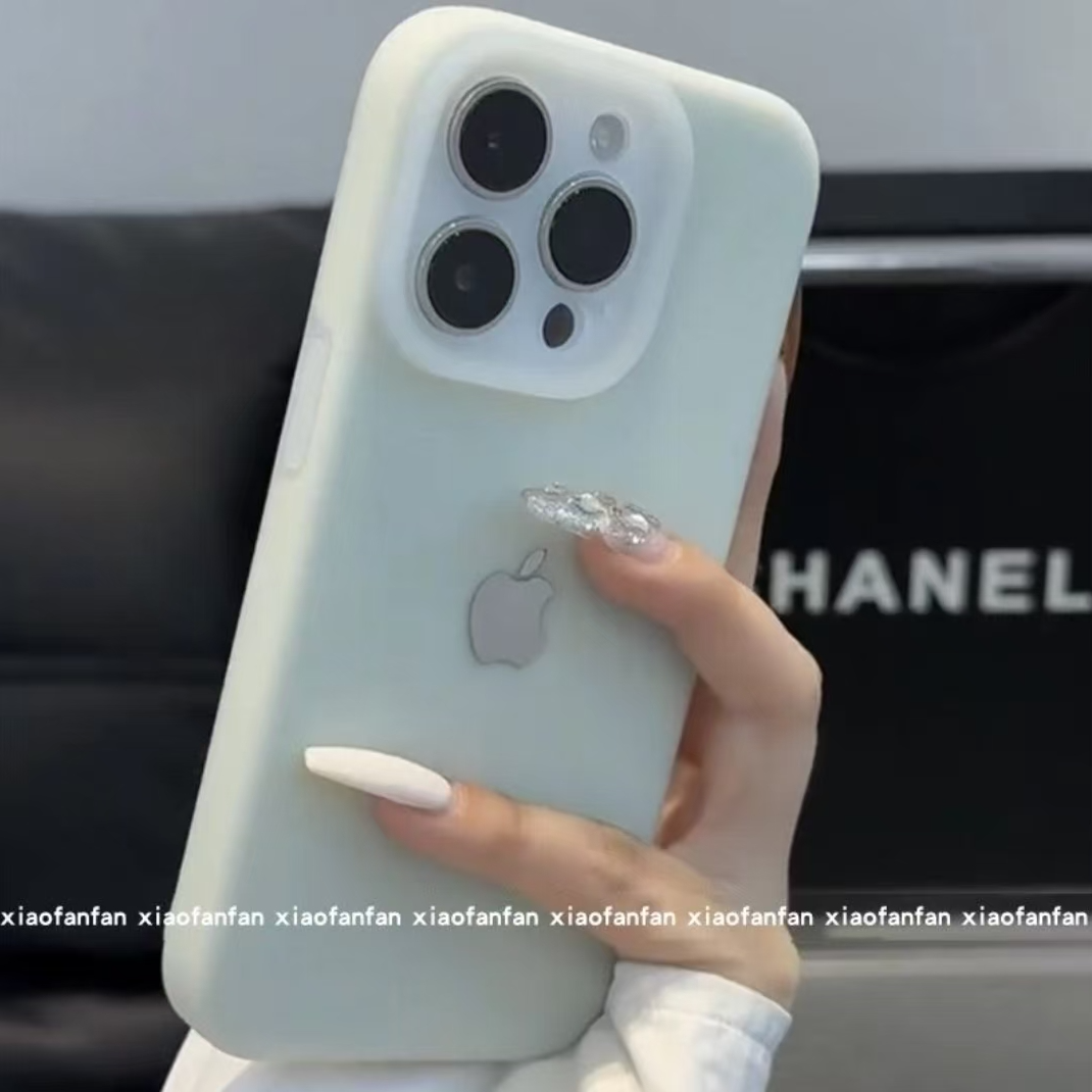 高级果冻液态硅胶适用iPhone15苹果13手机壳14promax全包12简约11