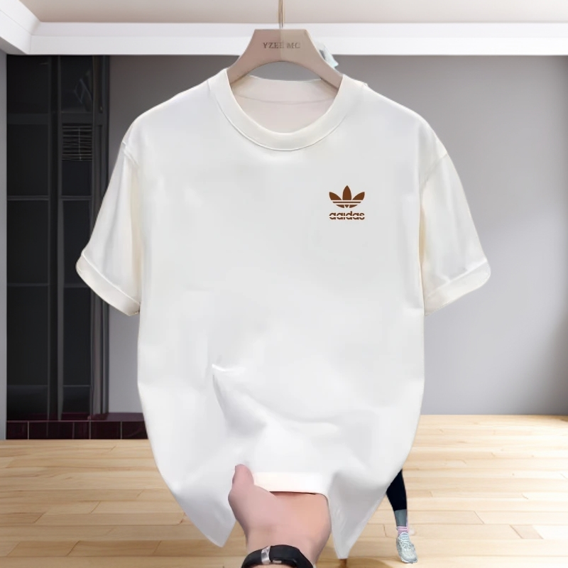 2025联名款短袖男女款夏季新款纯棉休闲圆领透气情侣上衣男T恤