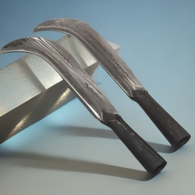 手工锻打柴刀锋利耐用户外砍柴开荒多功能弯刀工具锻打破竹