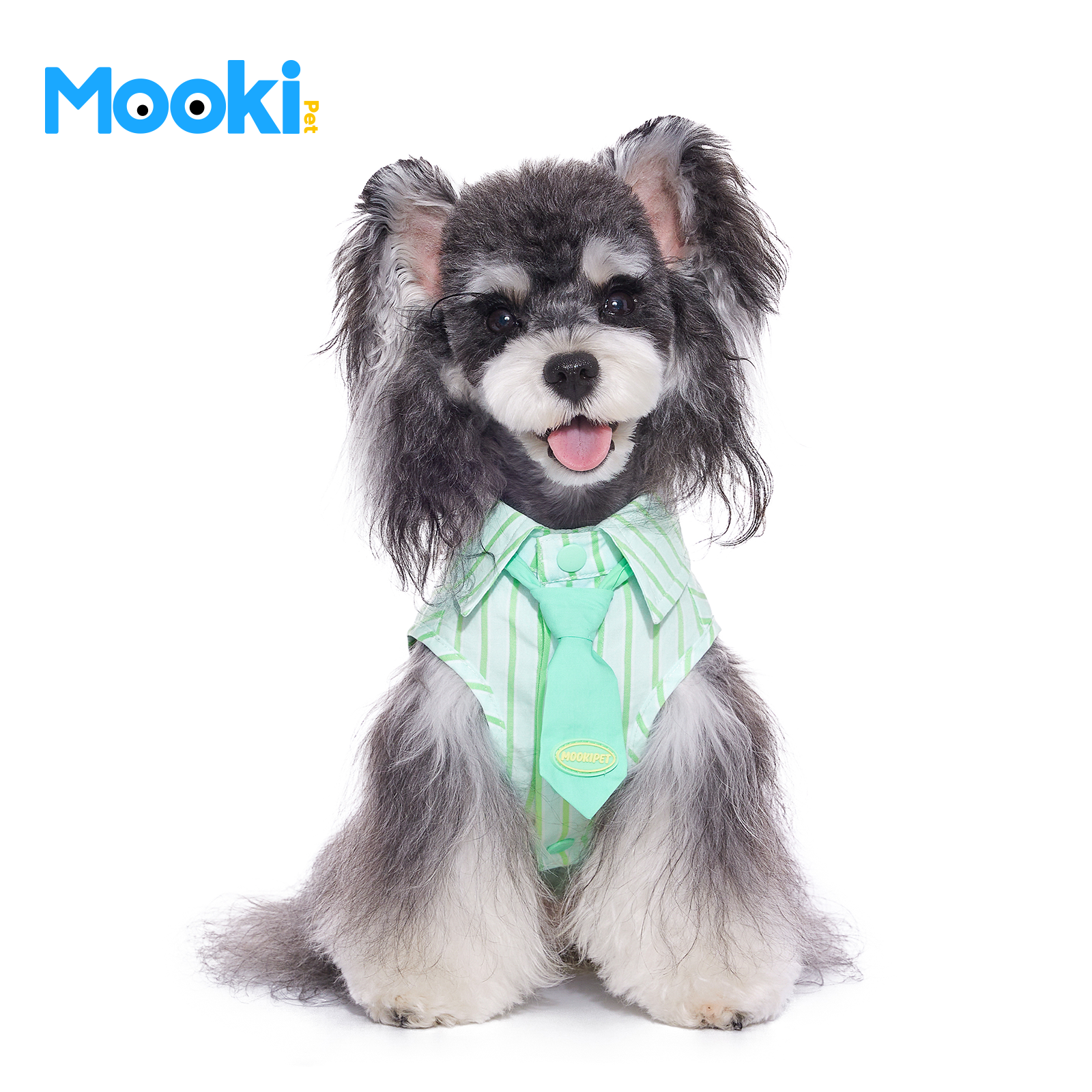 mookipet狗狗衣服夏装新款小型犬比熊泰迪雪纳瑞宠物薄款纯棉衬衫