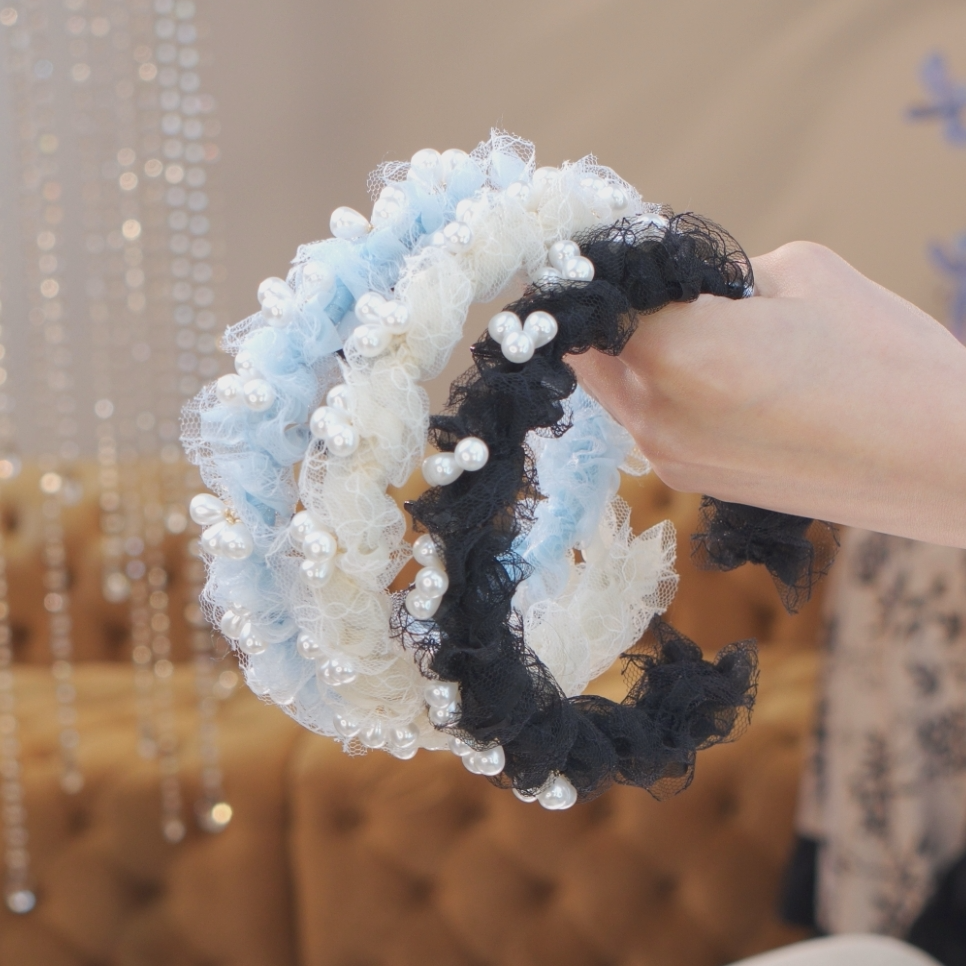 2025夏季新款原创设计头饰气质百搭发箍手工设计发饰发卡2400