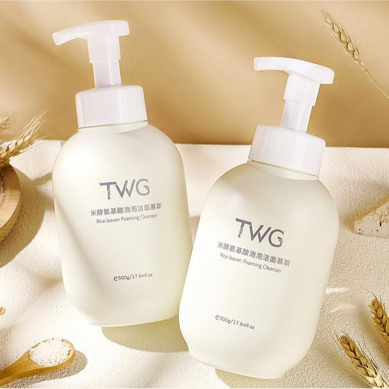TWG米酵氨基酸泡泡洁面慕斯面奶清洁毛孔补水保湿不刺激学生党