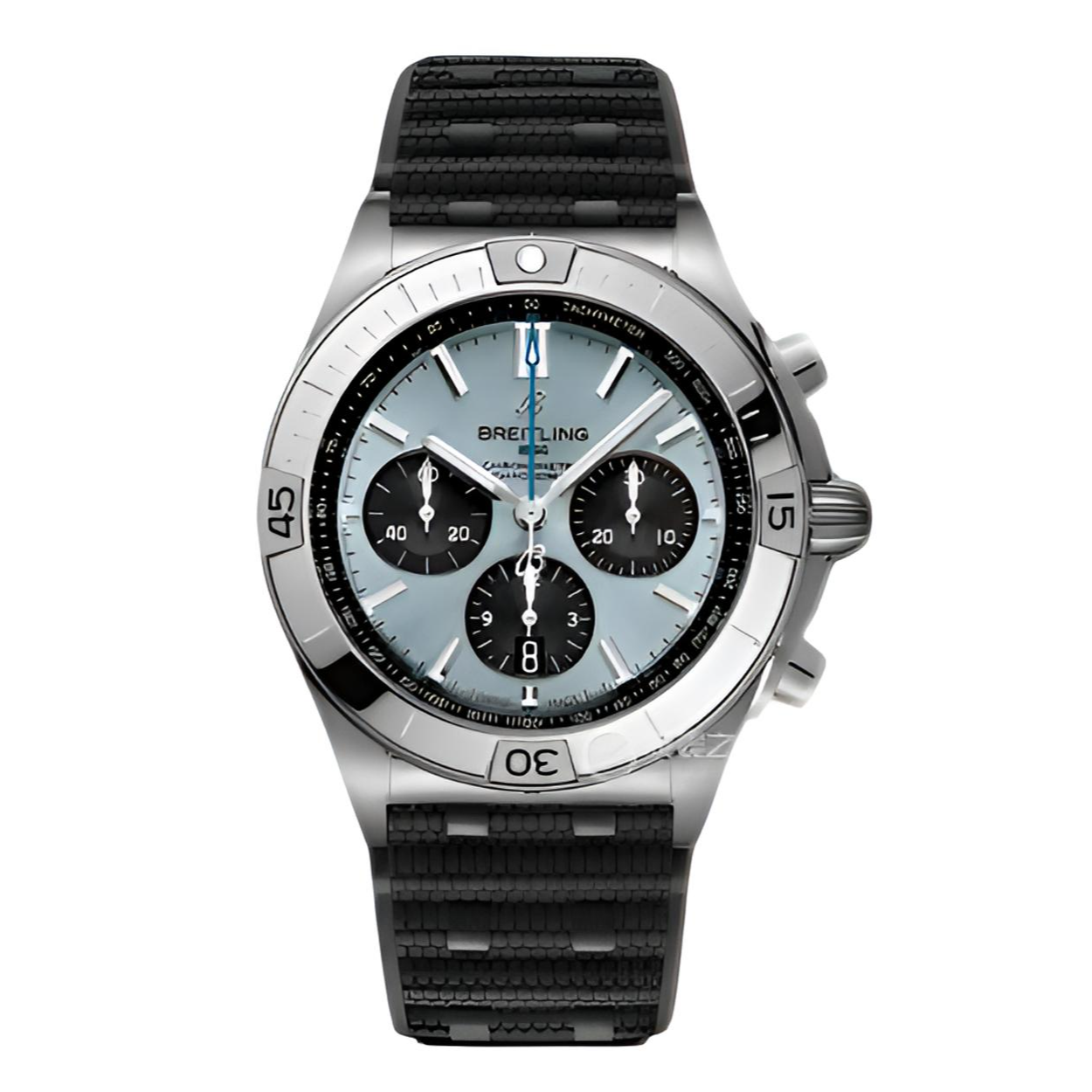 99新 BREITLING/百年灵 24年机械计时冰蓝盘新款/42mm/背透机械表