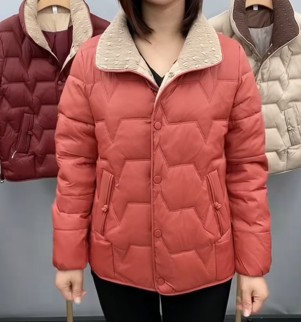 时尚洋气冬季修身显瘦保暖休闲外套