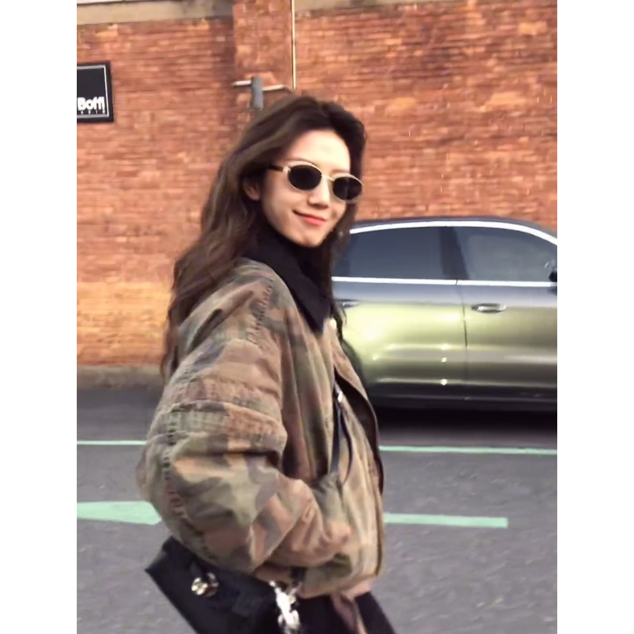 【性价比首选】复古设计感迷彩棉服女秋冬战术风保暖外套时髦套装