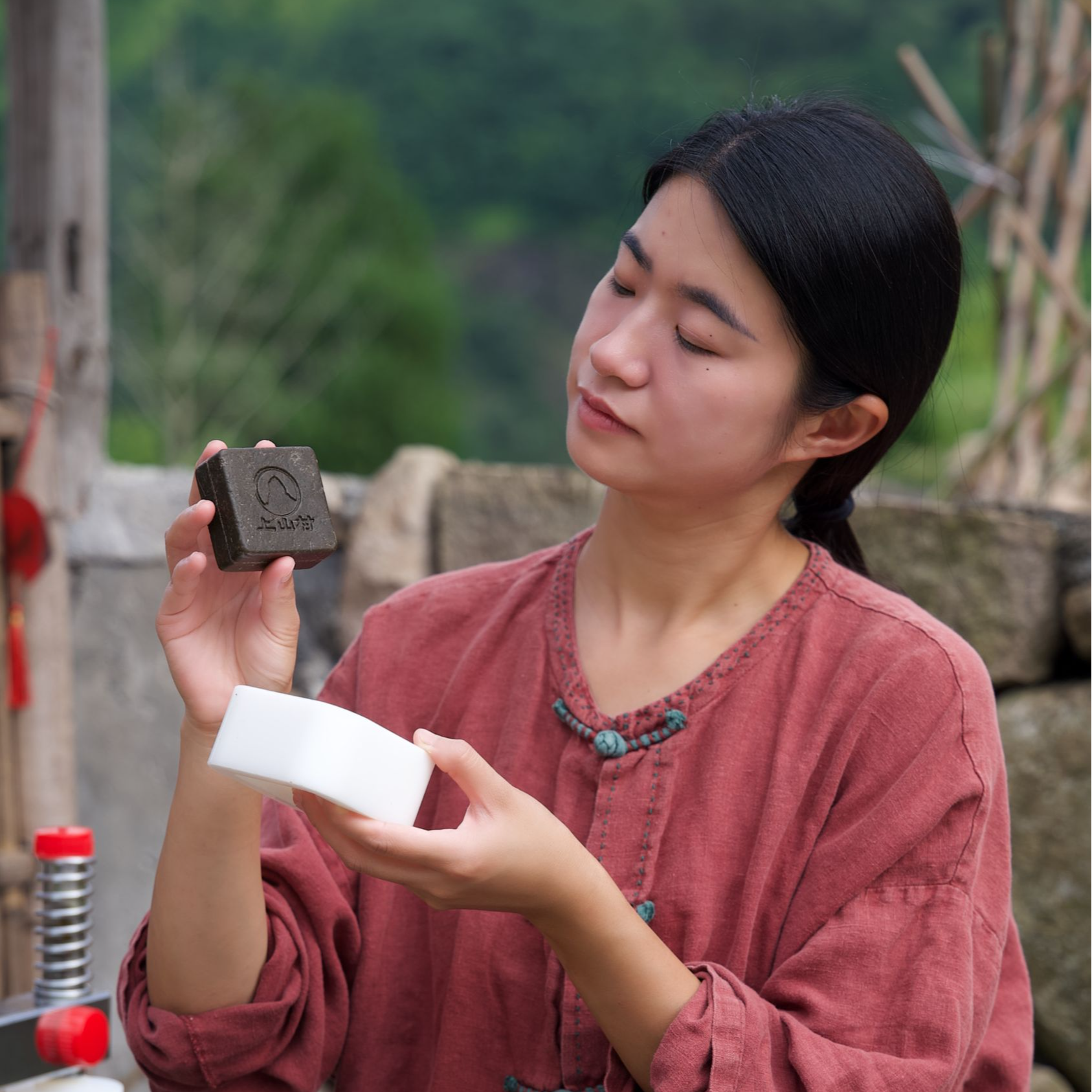石斛姑娘上山村【实惠囤货装】铁皮石斛首乌唣+石斛松针手工唣T
