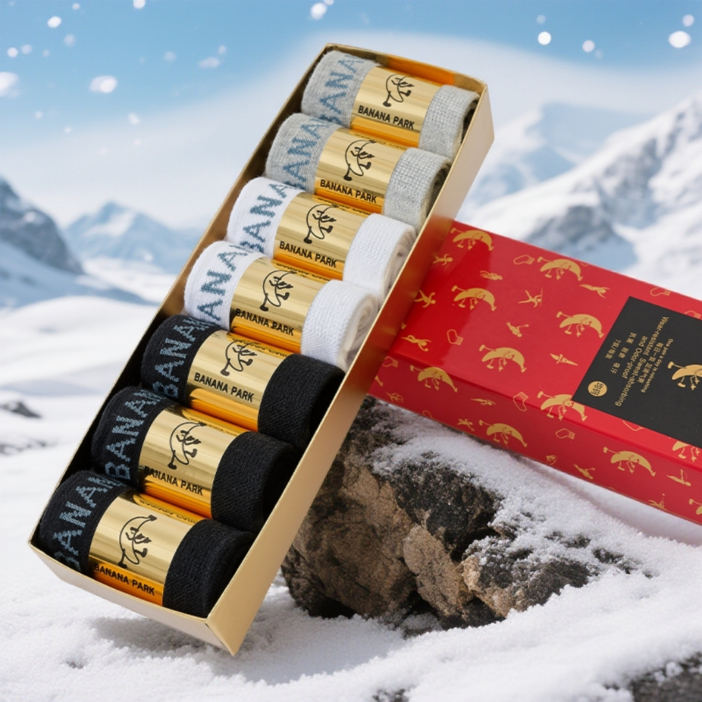 秋冬7A【7双装】袜子男冬季防臭吸汗中筒运动吸汗香薰抗菌棉长筒袜