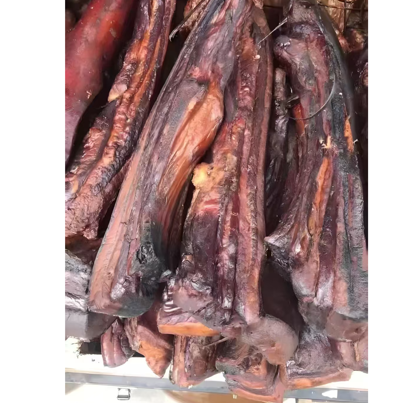 土猪粮食猪全手工烟熏腊肉贵州特产