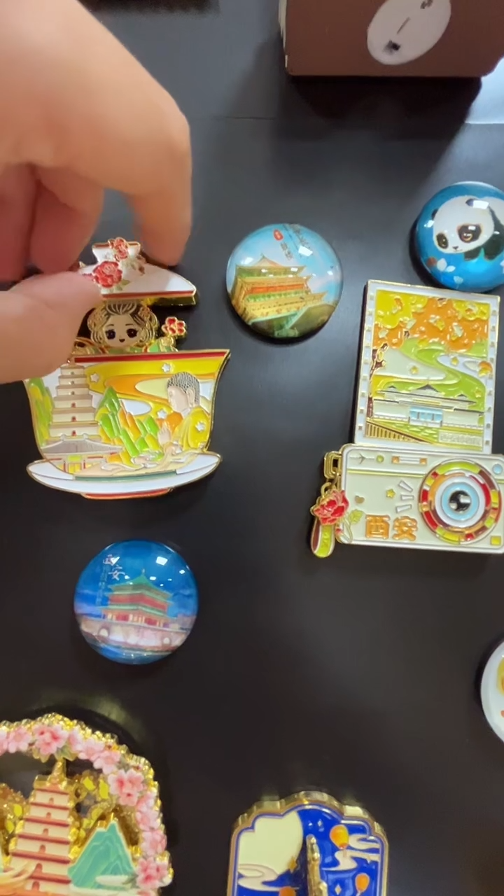 盖完冰箱贴两件套