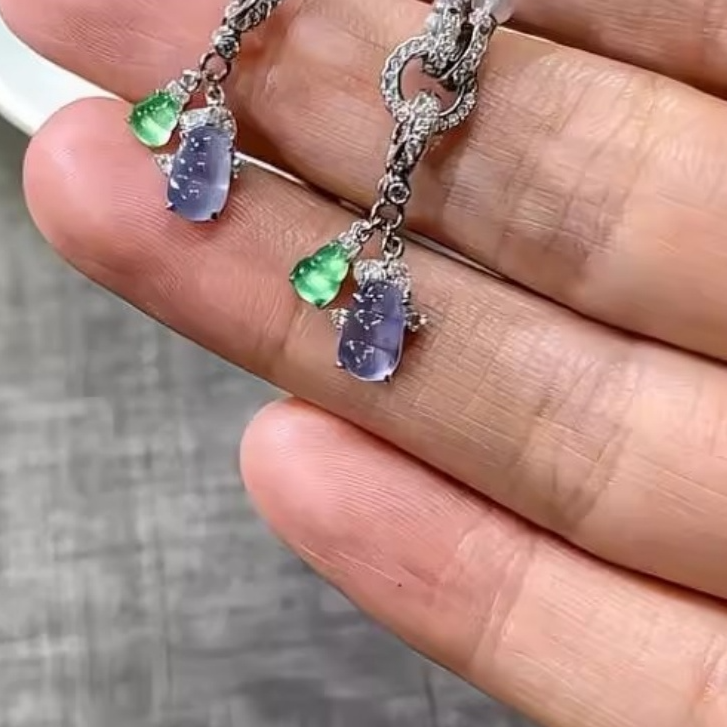 新款限定迷你福禄葫芦四季豆提溜DIY氛围感配饰万能扣小吊坠滴溜