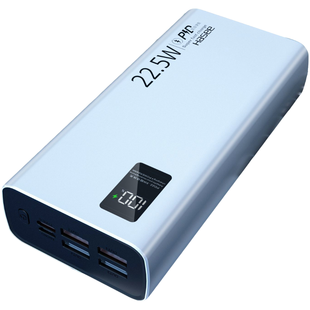 3C认证充电宝超薄便携户外移动电源20000M超大容量适用于小米华为