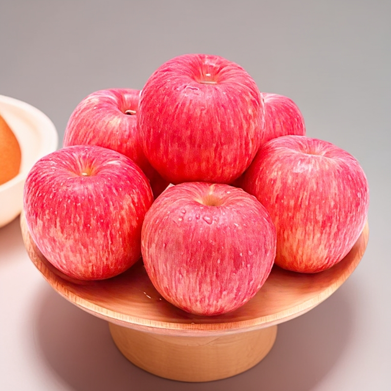 正宗陕西红富士苹果新鲜水果脆甜多汁口感好