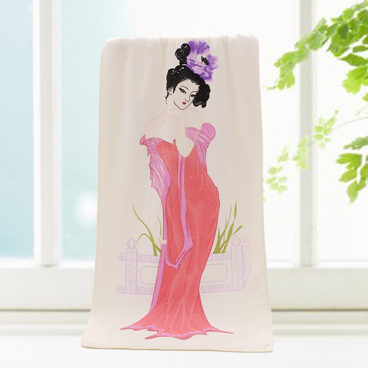 基础超细纤维温水变色毛巾柔软舒适吸水速干支持来图定制