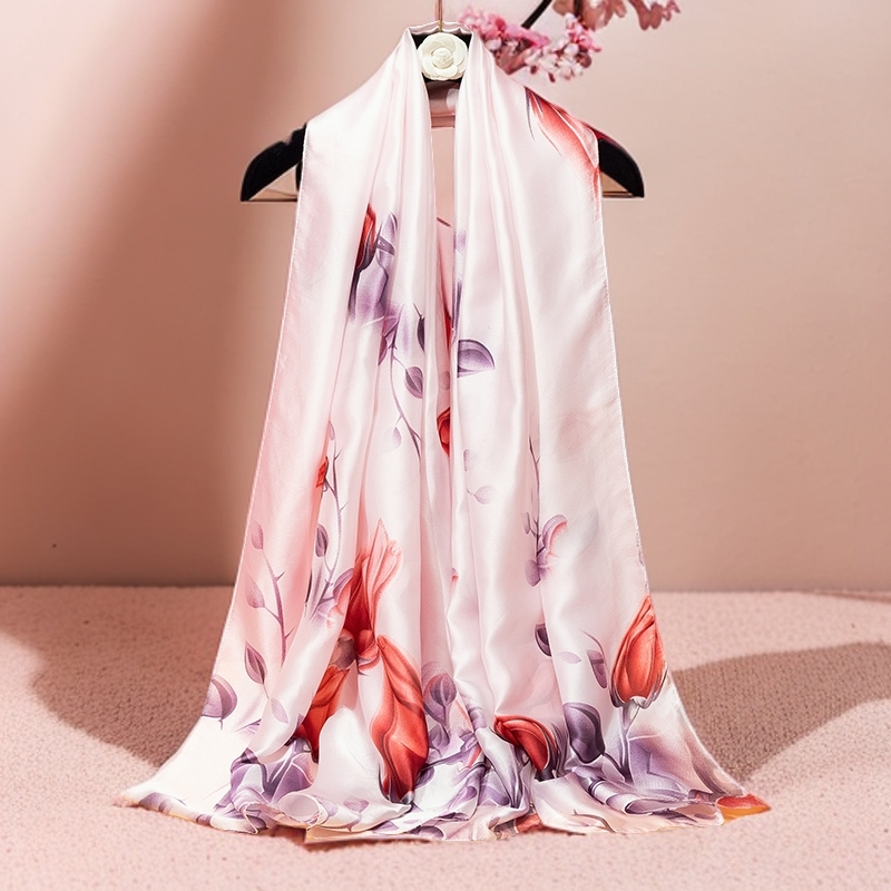 SHSTORY品牌180*90cm丝巾气质高级女士高档旗袍披肩春秋时尚围巾