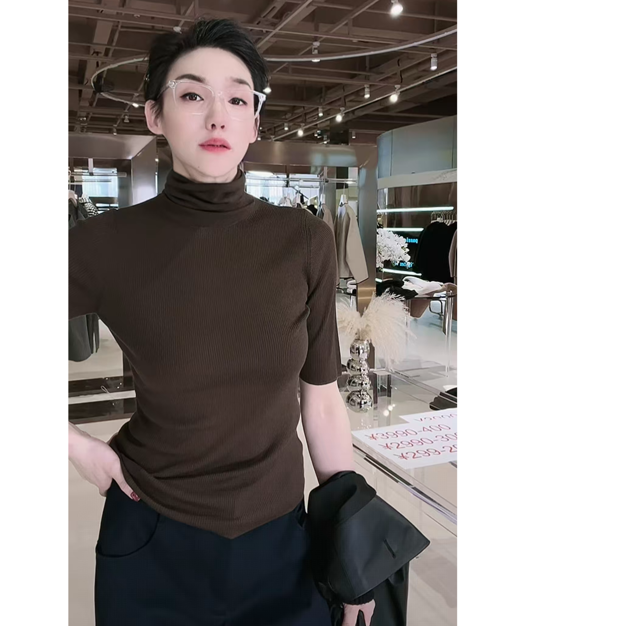 羊毛 打底毛衣 MY0671