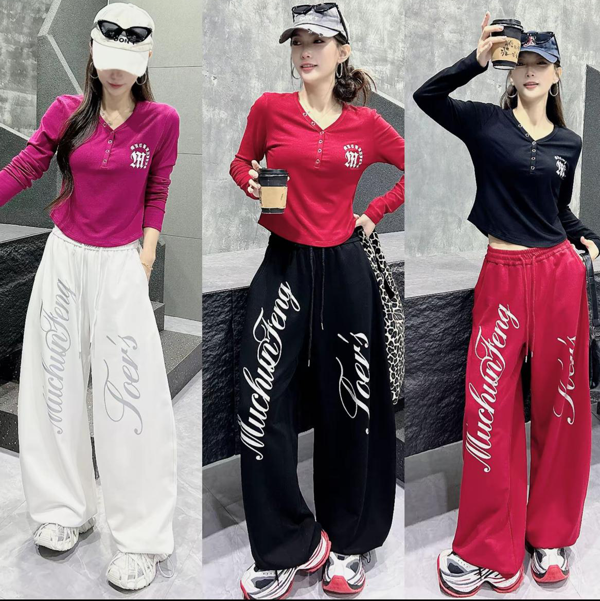 秋季新款3908嘻哈宽松伞兵裤百搭男女同款