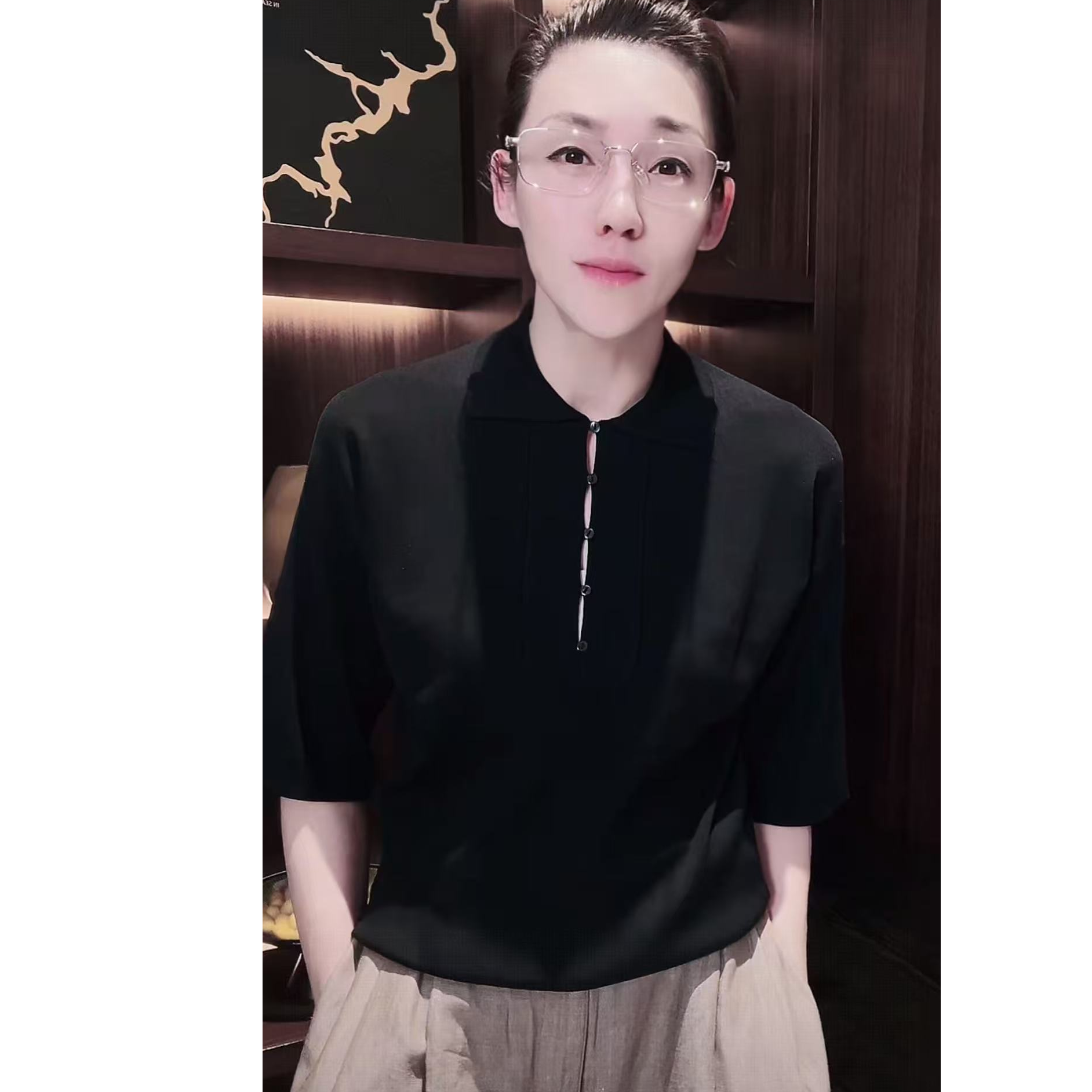 进口珠地 早秋款 T恤 中袖  TX0272