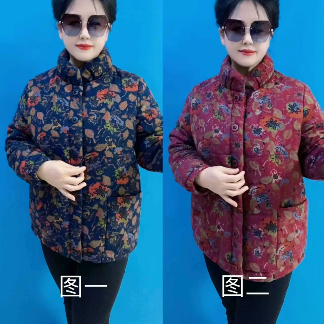 《专柜品质》冬季新款时尚休闲百搭宽松中年妈妈装洋气新款潮牌女装