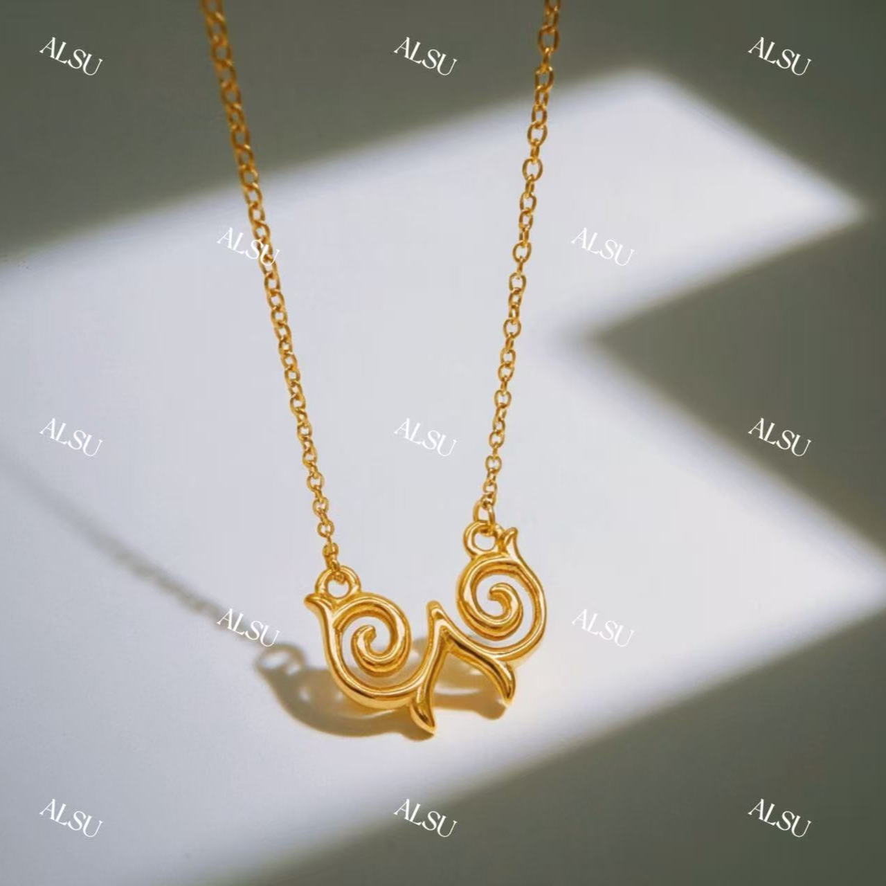 合金项链 ALSU原创经典款民族风升级版猫头鹰轻奢系列时尚复古