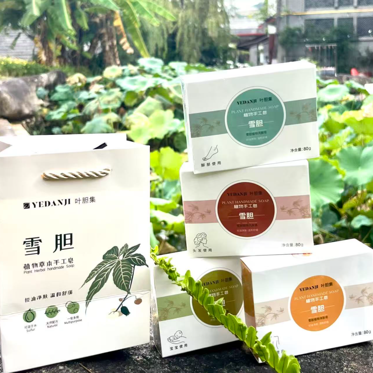 【家庭装】雪胆植物手工皂